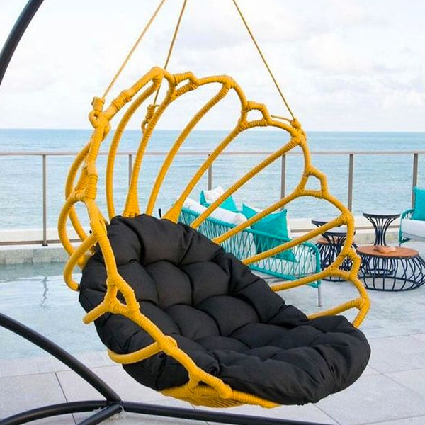 Outdoor Furniture Braided & Rope Swing - Columbine