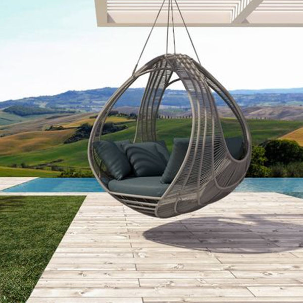 Outdoor Furniture Braided & Rope Swing - Melanie