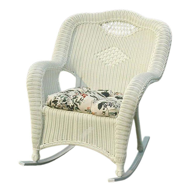 Outdoor Wicker - Rocking Chair - Olive