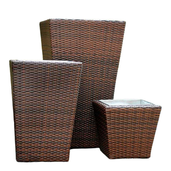 Outdoor Wicker Planter - Pashto