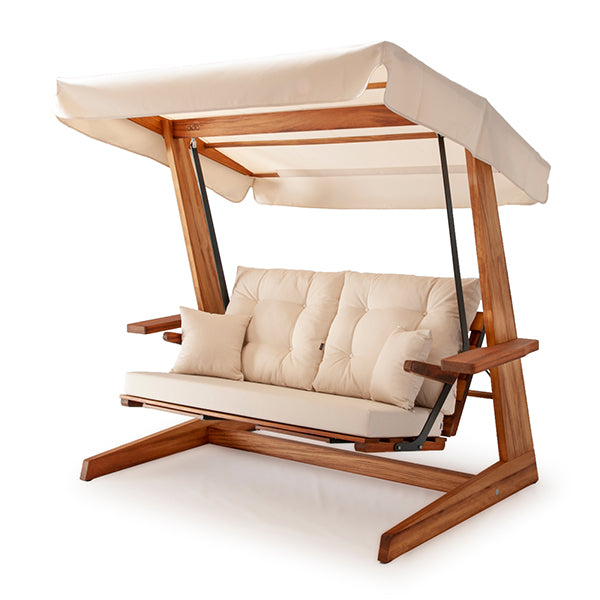 Outdoor Wooden Two Seater Swing - Falcon Prime