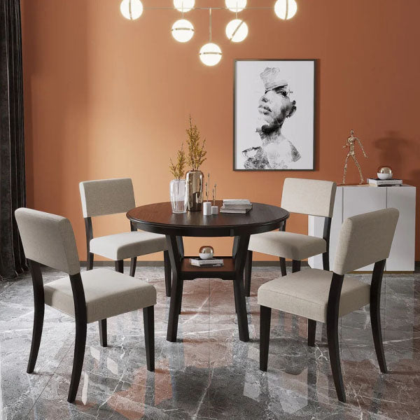 Upholstered Indoor Furniture - Dining Set - Elgon