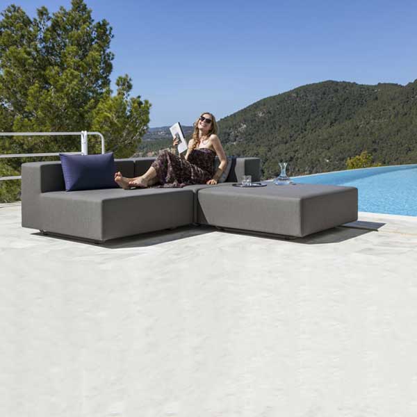 Fully Uphlstered Outdoor Furniture - Sofa Set - Loop