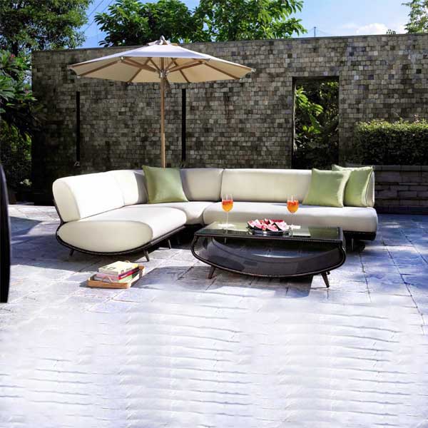 Outdoor Wicker Sofa - Maori