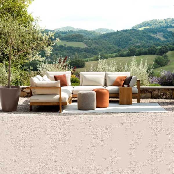 Outdoor Wood - Sofa Set - Alison