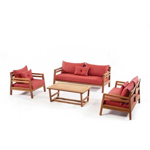 Outdoor Wood - Sofa Set - Nova