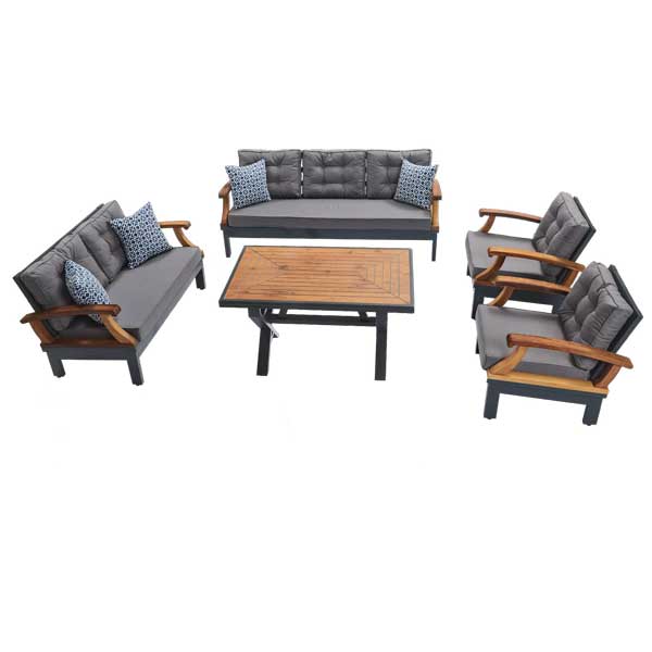 Outdoor Wood & Aluminum - Sofa Set - Lebanon