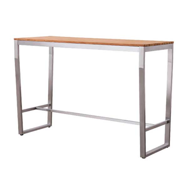 Outdoor Wood & Steel - Bar Set - SweetGum 