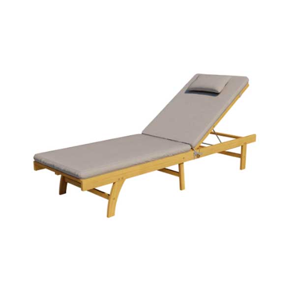 Outdoor Wooden - Sun Lounger - Dogan