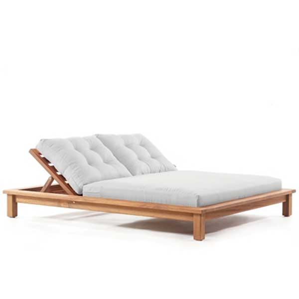 Outdoor Wooden - Sun Lounger - Vera