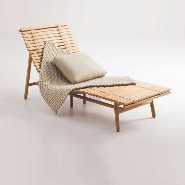 Outdoor Wooden - Sun Lounger - Eres