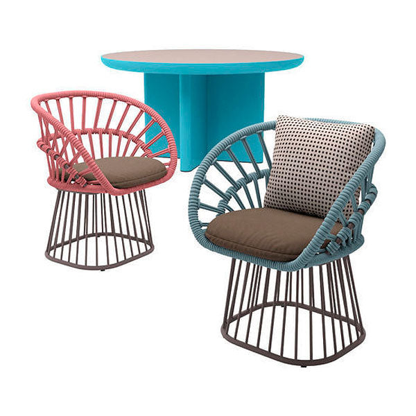 Outdoor-braid-and-rope-dining-and-coffee-chair-Vapore-Wire-Frame-Metal-Bottom-Reguler-Back