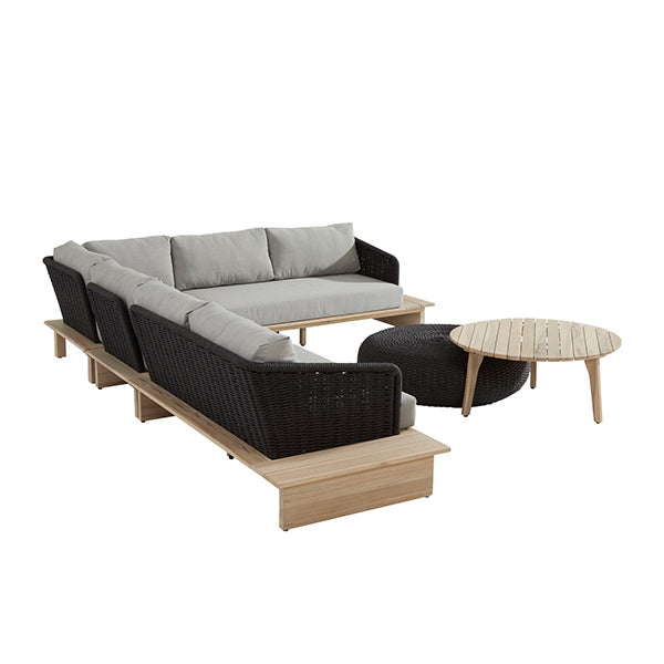 Outdoor-furniture-braid-braided-wooden-sofa-set-Dot in india