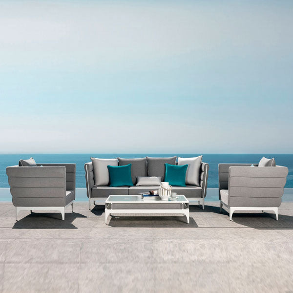 Fully Upholstered Outdoor Furniture - Sofa Set - Cloud