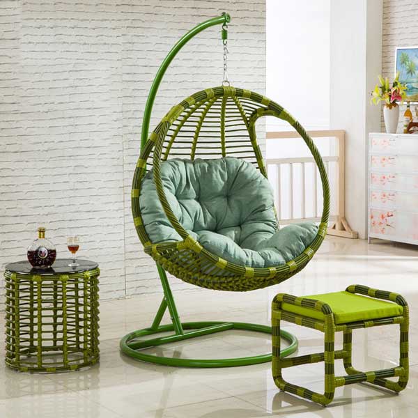 Outdoor Wicker - Swing With Stand - Nisty Next