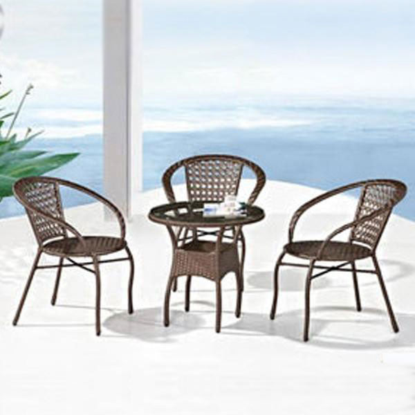 Wicker Garden Set - Ecolite Omega