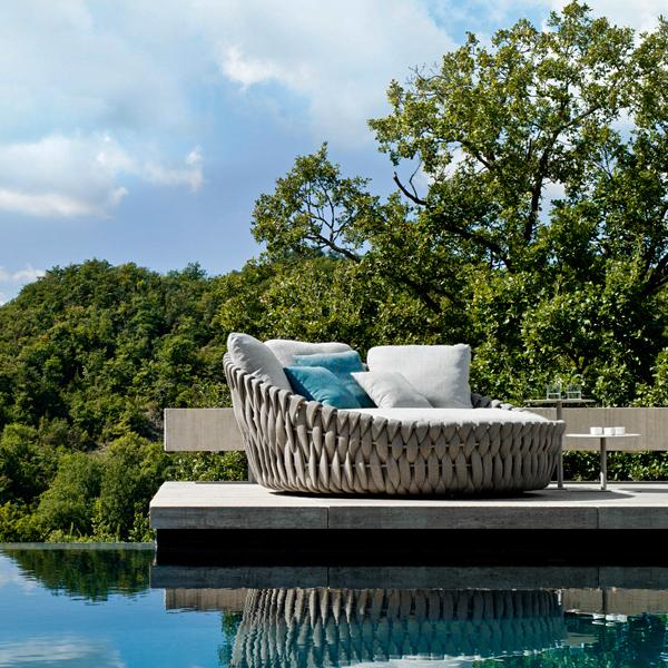 Outdoor Braided & Rope Daybed - Birilyant