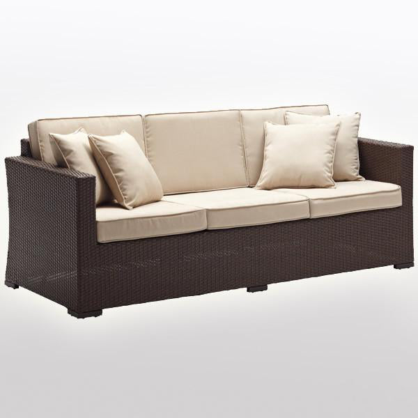 Outdoor Wicker Couch - StraightLine