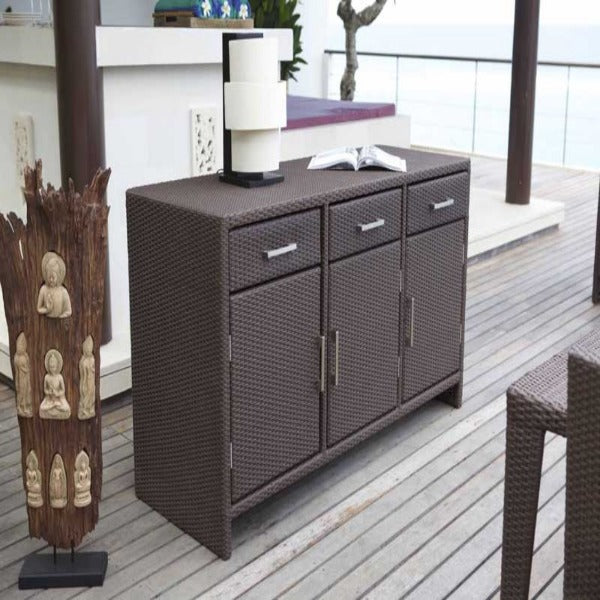 Outdoor Wicker Cabinet - Choco Next