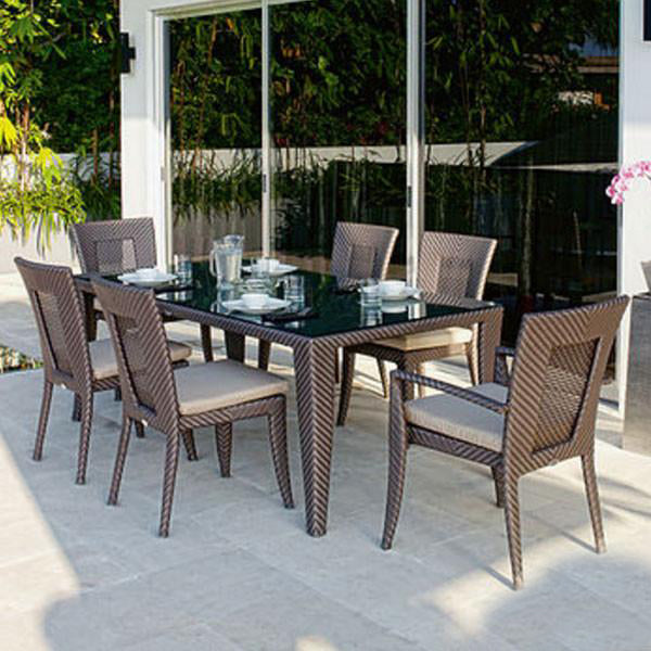 Outdoor Wicker Garden Set -Rustica