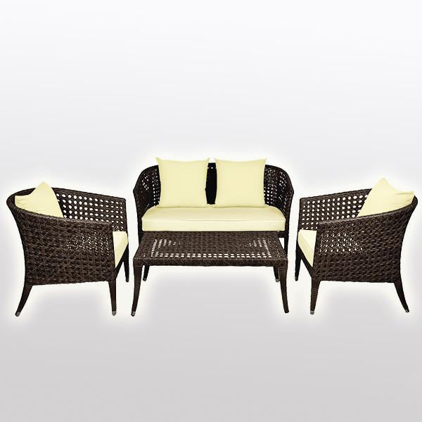 Outdoor Wicker Sofa - Rustica